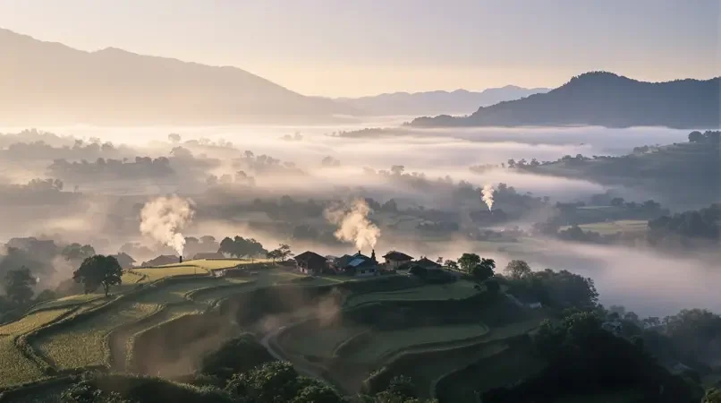 山村的早晨 - 日韩有码在线观看 农村生活